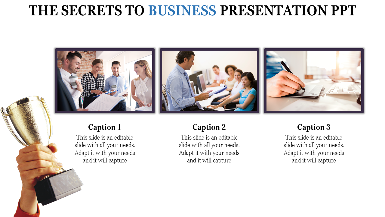 Impressive Business Presentation Powerpoint Template and Google Slides
